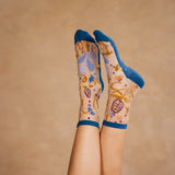Atelier St Eustache Cotelac Floralia Socks - Big Bag NY