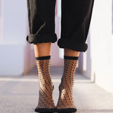 Atelier St Eustache Crescent Dunes Black Socks - Big Bag NY