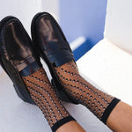 Atelier St Eustache Crescent Dunes Black Socks - Big Bag NY