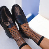Atelier St Eustache Crescent Dunes Black Socks - Big Bag NY