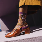 Atelier St Eustache Horseshoe Bend Prune Socks - Big Bag NY