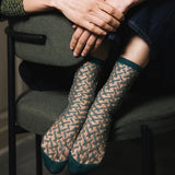 Atelier St Eustache Kaktus Emeraude Socks - Big Bag NY
