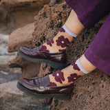 Atelier St Eustache Murano Violette Socks - Big Bag NY
