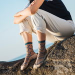Atelier St Eustache Riflessi Socks in Blue - Big Bag NY