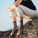 Atelier St Eustache Riflessi Socks in Blue - Big Bag NY