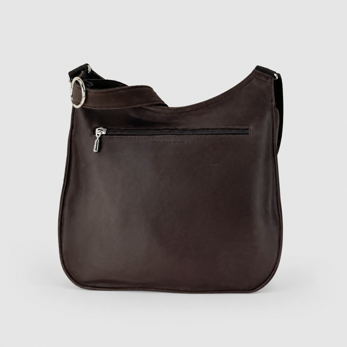 Ateliers Foures ARTEMIS Medium Crossbody Bag in Chocolate - Big Bag NY