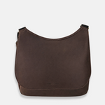 Ateliers Foures ARTEMIS medium Crossbody Bag with Flap Chocolate- Big Bag NY 