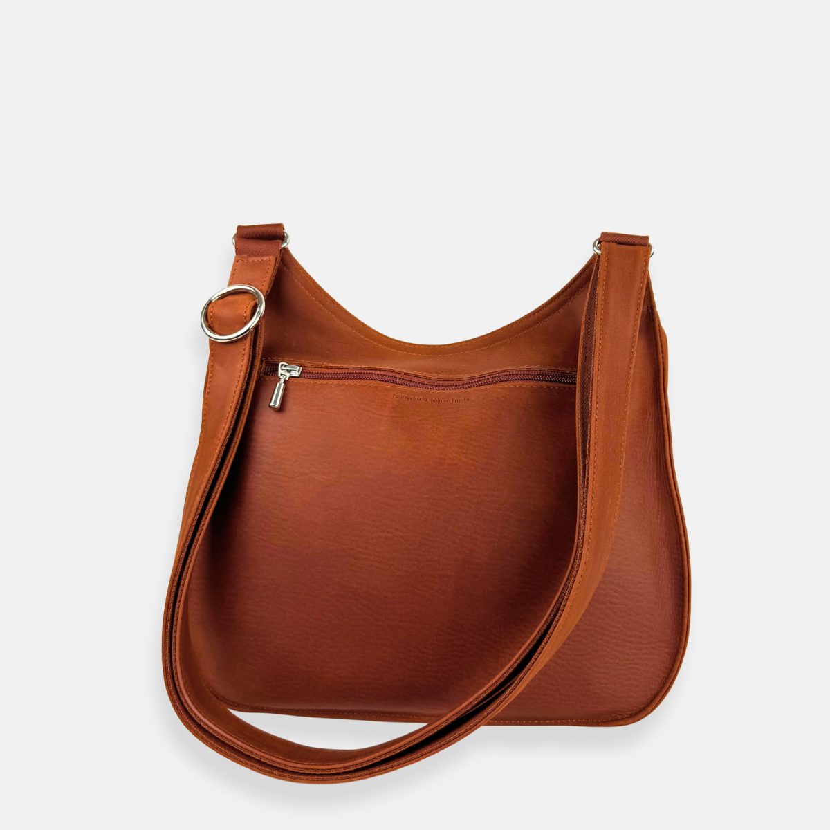 Ateliers Foures ARTEMIS medium Crossbody Bag with Flap Fauve - Big Bag NY