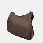 Ateliers Foures Artemis Large Crossbody Bag with Flap Chocolate - Big Bag NY