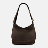 Ateliers Foures Artemis Large Crossbody Bag with Flap Chocolate - Big Bag NY