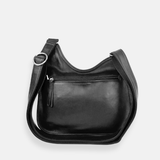 Ateliers Foures Artemis Small Asymmetric Crossbody Bag in Black - Big Bag NY
 