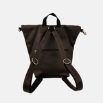 Ateliers Foures Ateliers Foures Large PSYCHE Leather Backpack Brown - Big Bag NY