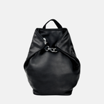 Ateliers Foures Ateliers Foures Large PSYCHE Leather Backpack Black - Big Bag NY