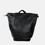Ateliers Foures Ateliers Foures Large PSYCHE Leather Backpack Black - Big Bag NY