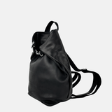 Ateliers Foures Ateliers Foures Large PSYCHE Leather Backpack Black - Big Bag NY
