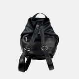 Ateliers Foures Ateliers Foures Large PSYCHE Leather Backpack Black - Big Bag NY