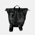 Ateliers Foures Ateliers Foures Large PSYCHE Leather Backpack Black - Big Bag NY