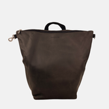 Ateliers Foures Ateliers Foures Large PSYCHE Leather Backpack Brown - Big Bag NY