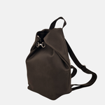 Ateliers Foures Ateliers Foures Large PSYCHE Leather Backpack Brown - Big Bag NY