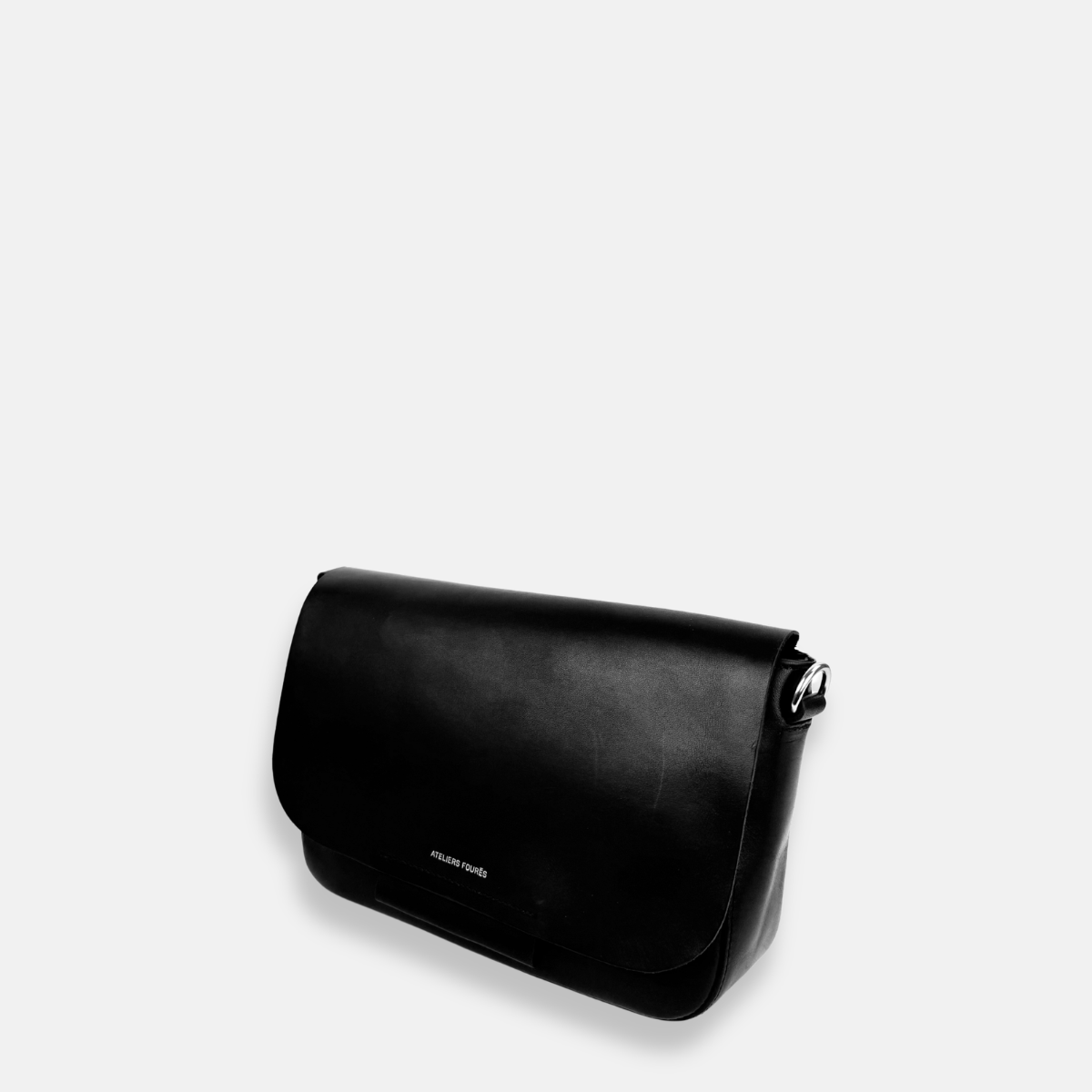 Ateliers Foures Calista Medium Crossbody and Shoulder Bag In Black- Big Bag NY