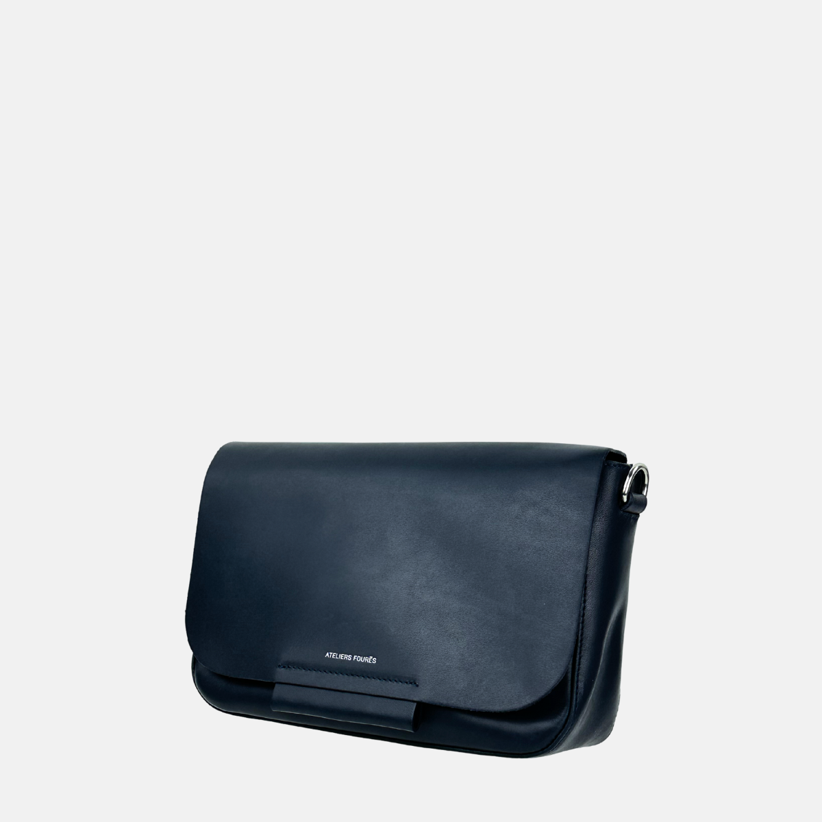 Ateliers Foures Calista Medium Crossbody and Shoulder Bag In Navy - Big Bag NY