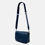 Ateliers Foures Calista Medium Crossbody and Shoulder Bag In Navy - Big Bag NY