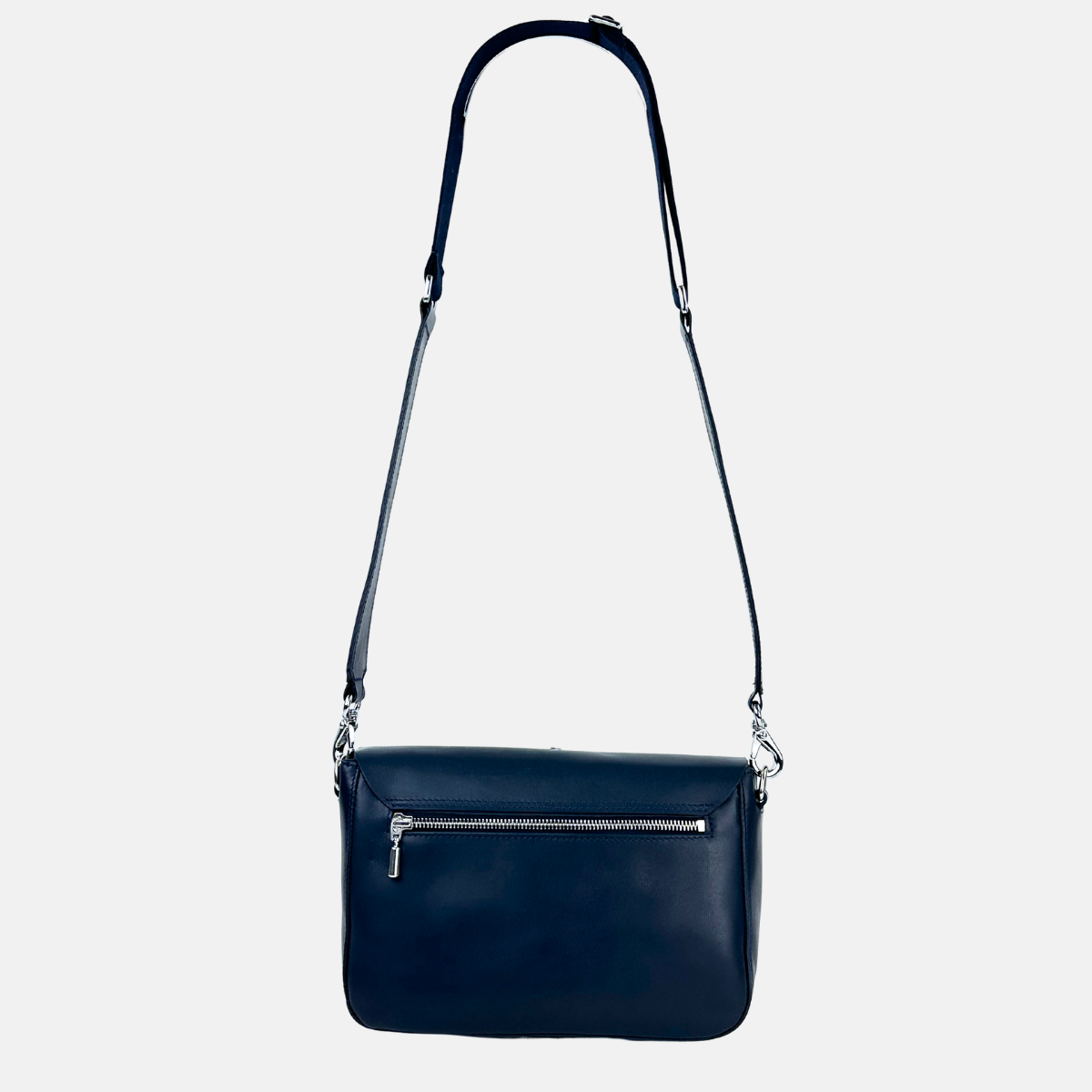 Ateliers Foures Calista Medium Crossbody and Shoulder Bag In Navy - Big Bag NY