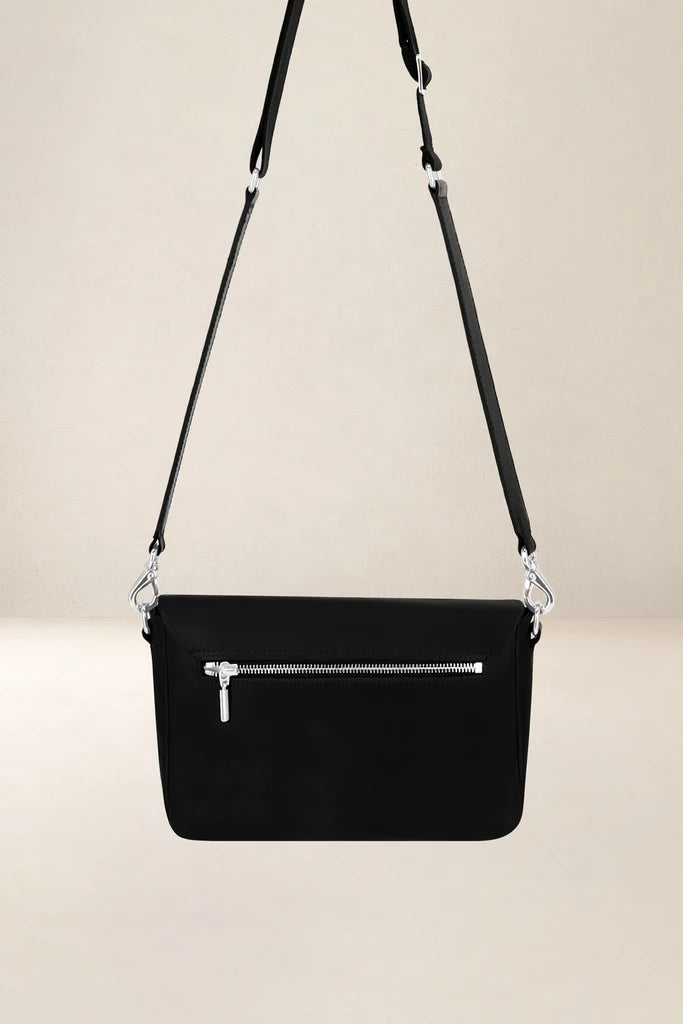 Ateliers Foures Calista Medium Crossbody and Shoulder Bag in Black - Big Bag NY