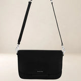 Ateliers Foures Calista Medium Crossbody and Shoulder Bag in Black - Big Bag NY