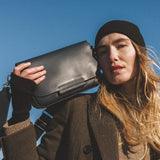 Ateliers Foures Calista Medium Crossbody and Shoulder Bag in Black - Big Bag NY