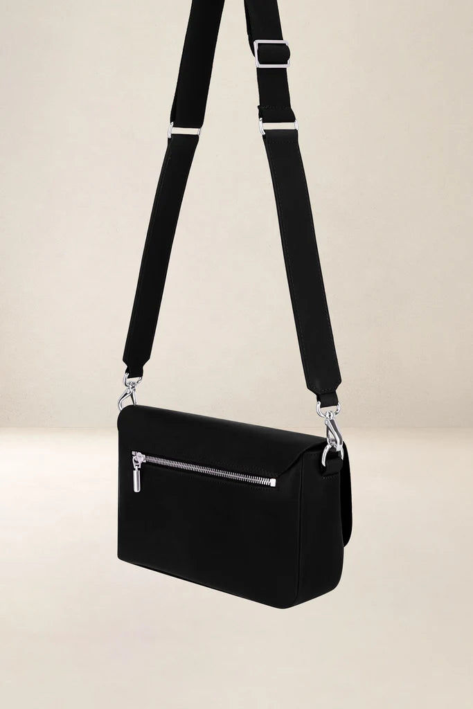 Ateliers Foures Calista Medium Crossbody and Shoulder Bag in Black - Big Bag NY