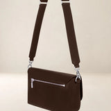 Ateliers Foures Calista Medium Crossbody and Shoulder Bag in Brown - Big Bag NY