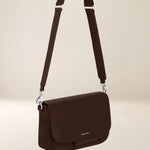 Ateliers Foures Calista Medium Crossbody and Shoulder Bag in Brown - Big Bag NY