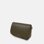 Ateliers Foures Calista Medium Crossbody and Shoulder Bag in Kaki- Big Bag NY