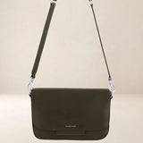 Ateliers Foures Calista Medium Crossbody and Shoulder Bag in Kaki - Big Bag NY