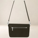 Ateliers Foures Calista Medium Crossbody and Shoulder Bag in Kaki- Big Bag NY