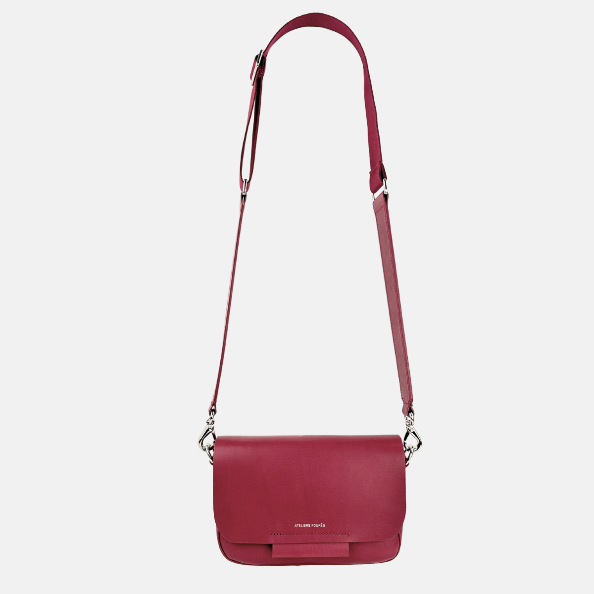 Ateliers Foures Calista Small Crossbody and Shoulder Bag in Purple - Big Bag NY