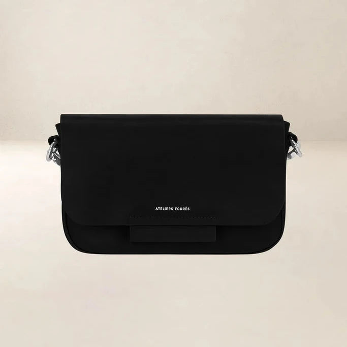Ateliers Foures Calista Small Crossbody and Shoulder Bag in Black -  Big Bag NY