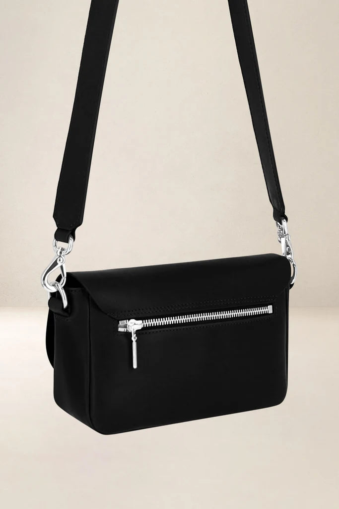 Ateliers Foures Calista Small Crossbody and Shoulder Bag in Black -  Big Bag NY