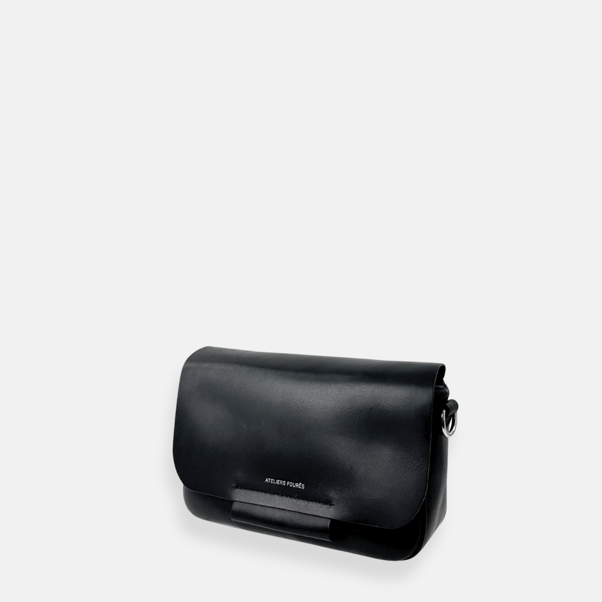 Ateliers Foures Calista Small Crossbody and Shoulder Bag in Black - Big Bag NY