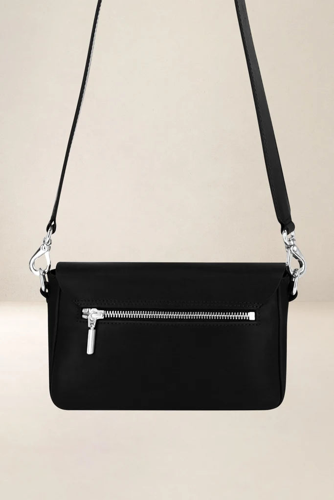 Ateliers Foures Calista Small Crossbody and Shoulder Bag in Black -  Big Bag NY