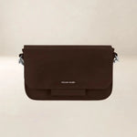 Ateliers Foures Calista Small Crossbody and Shoulder Bag in Brown - Big Bag NY