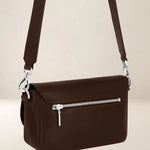 Ateliers Foures Calista Small Crossbody and Shoulder Bag in Brown - Big Bag NY