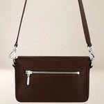 Ateliers Foures Calista Small Crossbody and Shoulder Bag in Brown - Big Bag NY