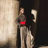 Ateliers Foures Calista Small Crossbody and Shoulder Bag in Carmen - Big Bag NY