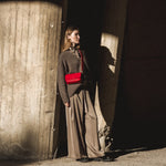 Ateliers Foures Calista Small Crossbody and Shoulder Bag in Carmen - Big Bag NY