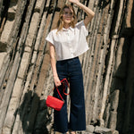Ateliers Foures Calista Small Crossbody and Shoulder Bag in Carmen - Big Bag NY