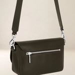 Ateliers Foures Calista Small Crossbody and Shoulder Bag in Kaki- Big Bag NY