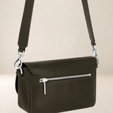 Ateliers Foures Calista Small Crossbody and Shoulder Bag in Kaki- Big Bag NY