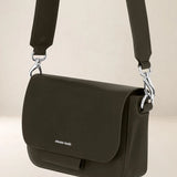 Ateliers Foures Calista Small Crossbody and Shoulder Bag in Kaki- Big Bag NY